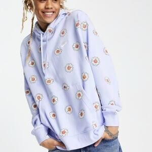 Nike Lavender Daisy Print Hoodie